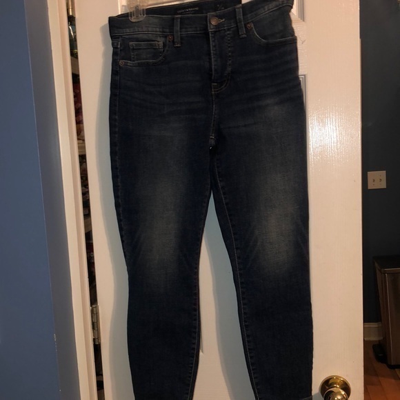 Lucky brand mid rise crop Size 8 style Ava NWT - Picture 3 of 7